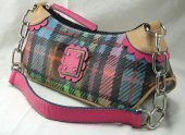 Small Handbags with Trendy Plaid Design & Partial Chain Strap