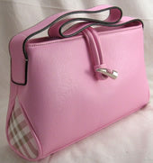 Small Square Fold Over Handbags with Toggle Closure