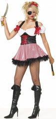 3 Piece Pirate Wench Costume