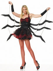 2 Piece Black Widow Spider Costume